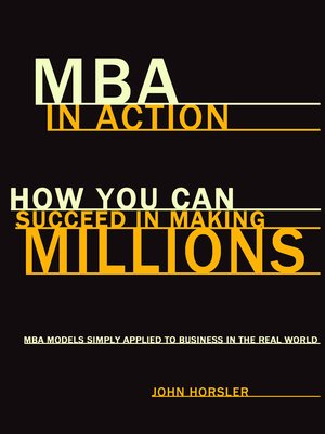 cover image of MBA in Action